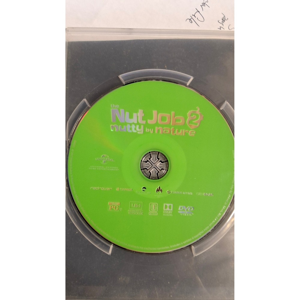 The Nut Job 2 Nutty by Nature DVD Universal Pictures AnimatedFamily Movie Disc/8